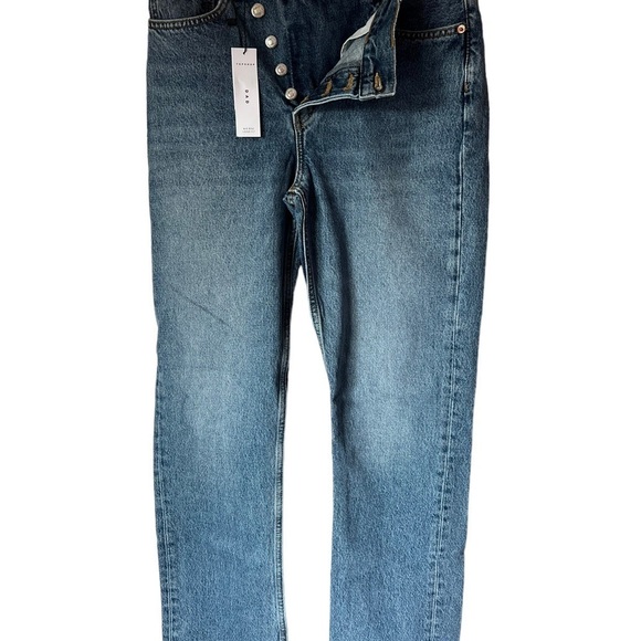 NWT TopShop Mid Rise Loose Fit Y2K Jeans 6 - Picture 6 of 9